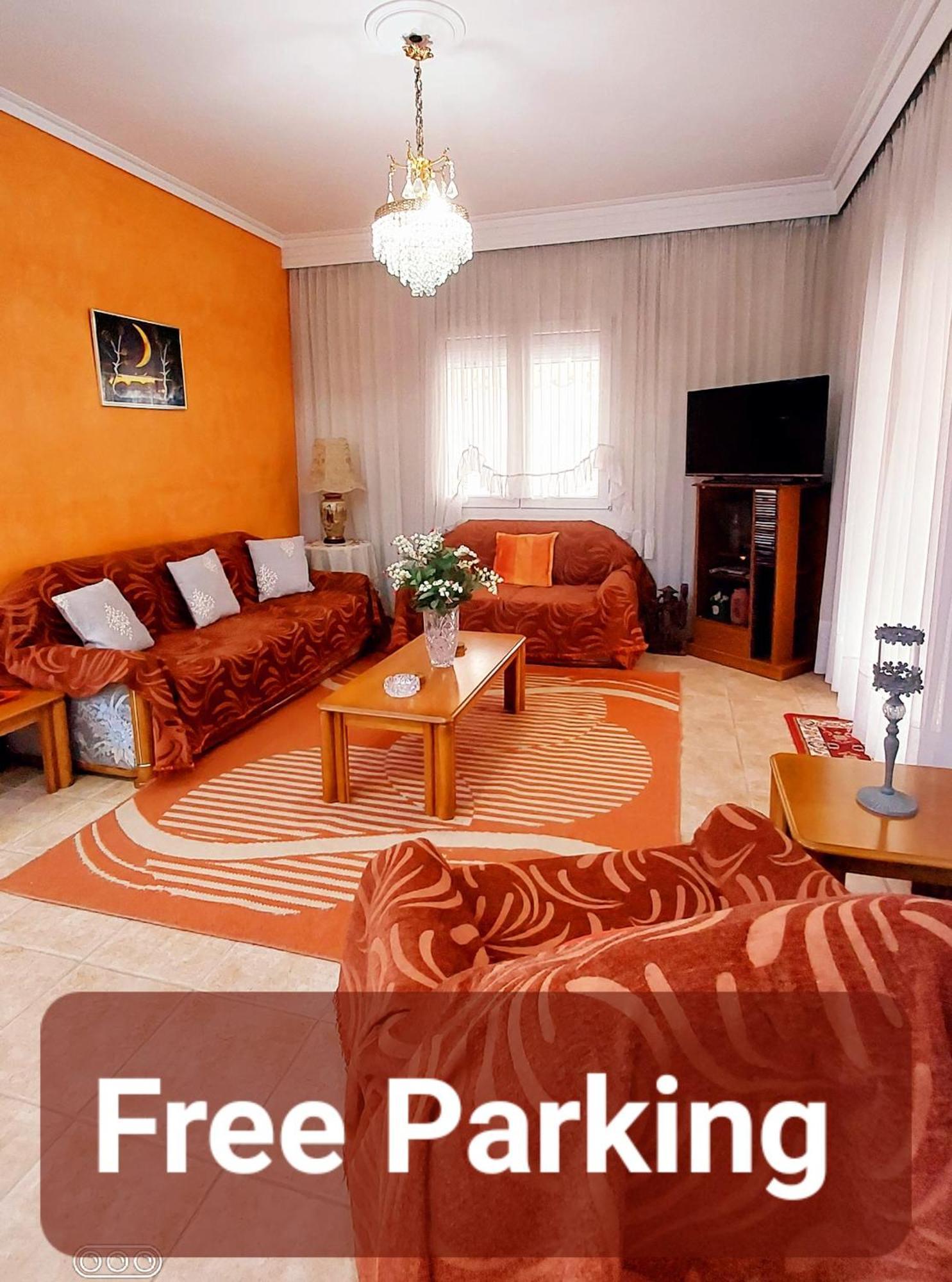 "Home Sweet Home" 3 Bedrooms Big House 110M Free Indoor Parking! Tesalónica Exterior foto